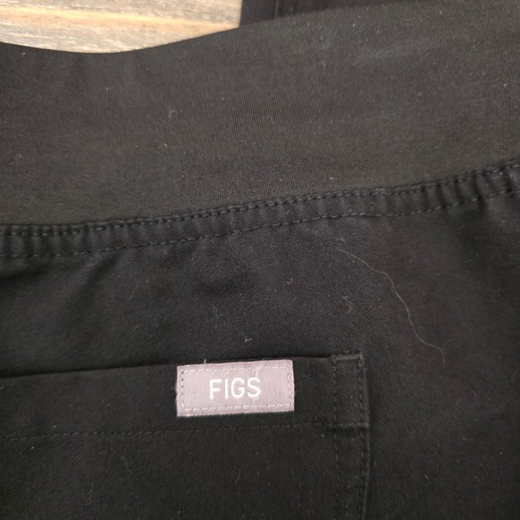 FIGS Technical Collection Scrub Pants Black Womens Size L Style T21003 - Picture 6 of 10